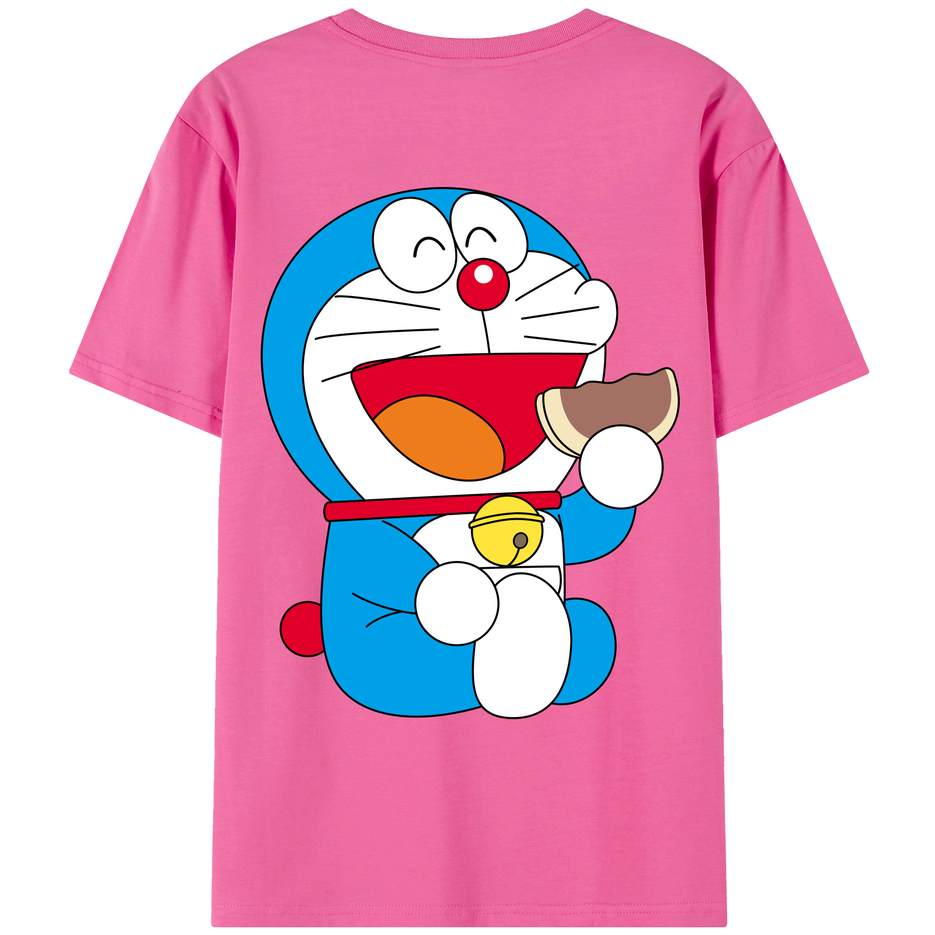 （画像用） ドラえもん Doraemon レディース半袖Tシャツ(バックプリント)